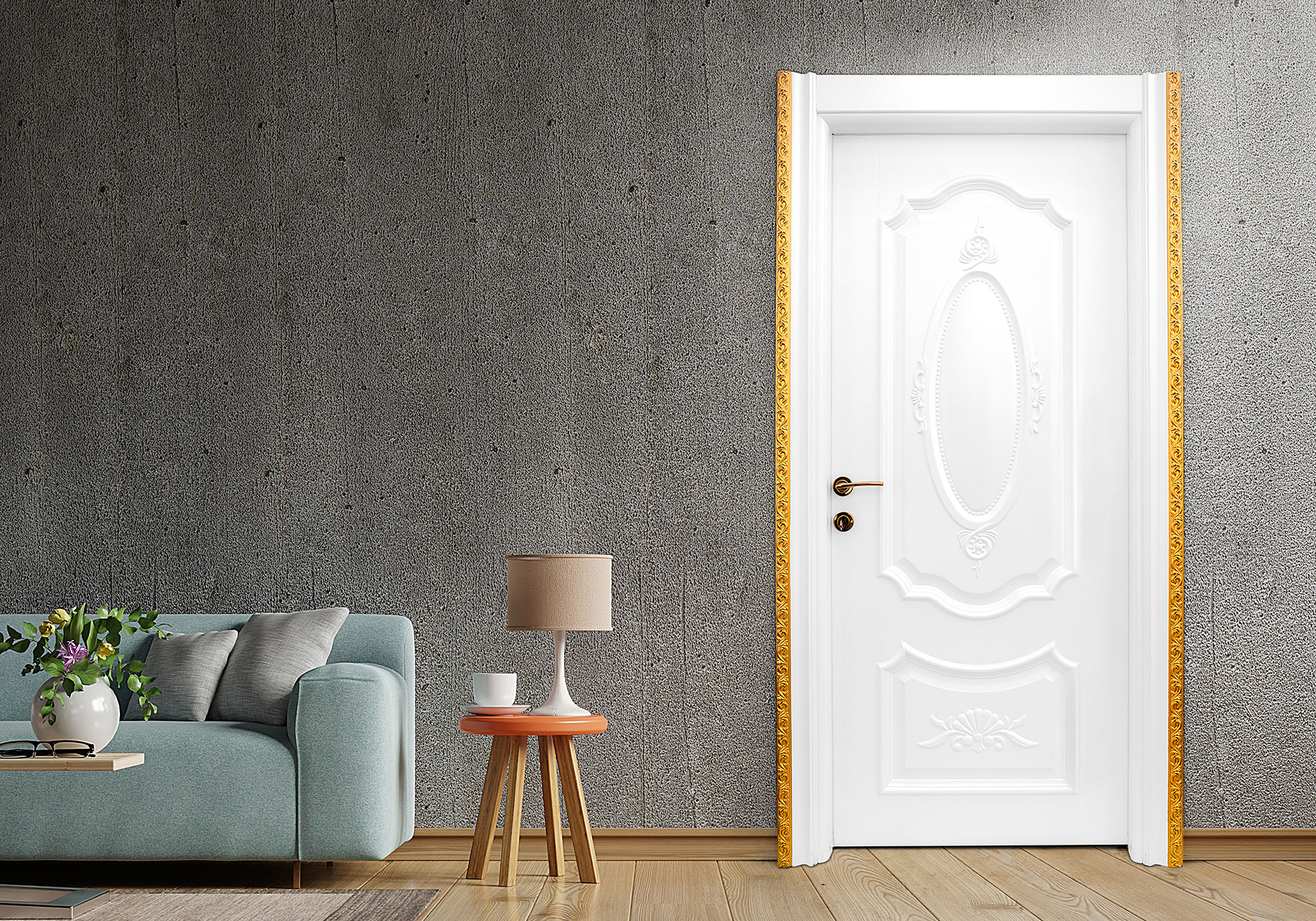 PVC Coated Door